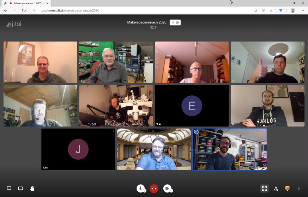 Video Meeting Makerspace Reinach